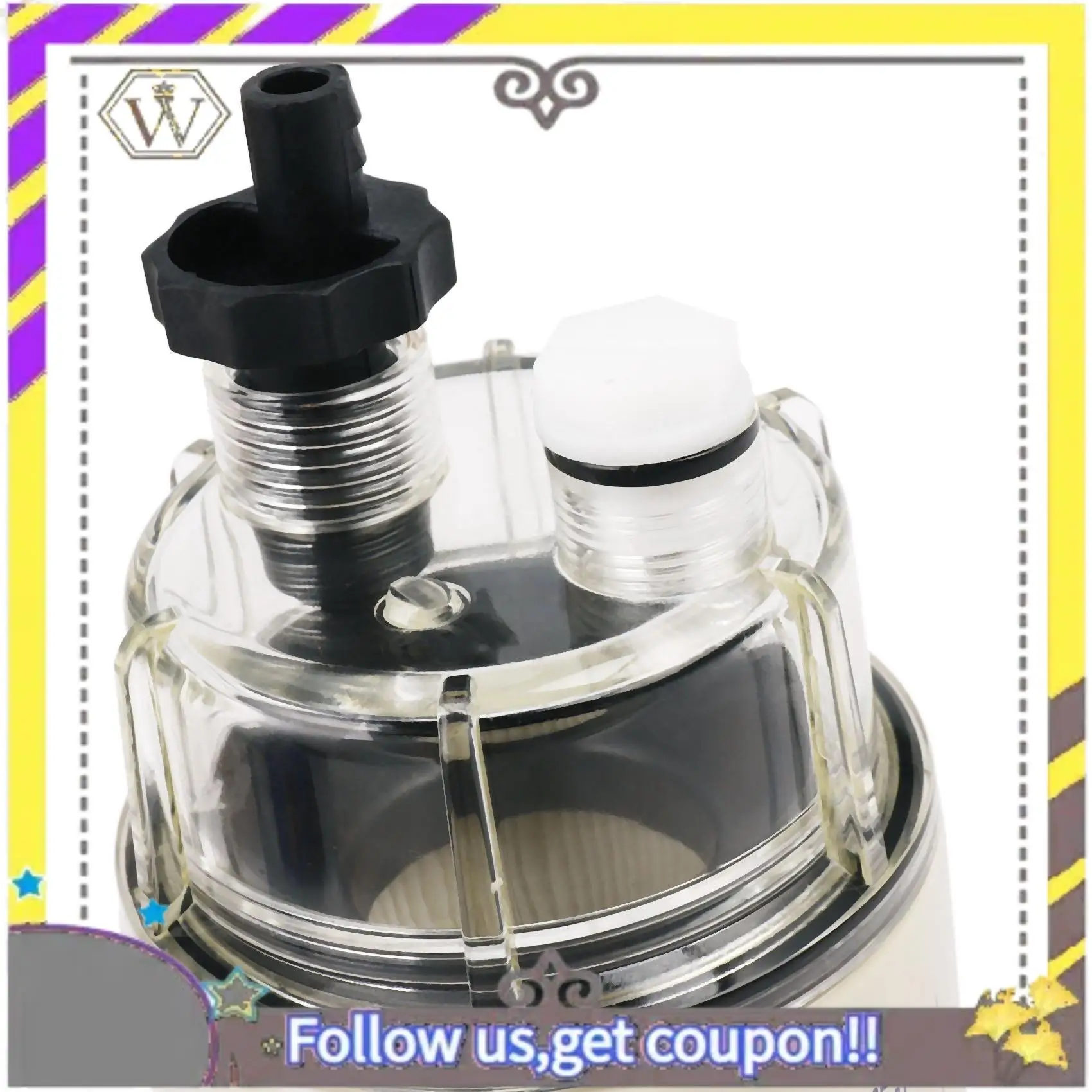 

ABXV-R12T Marine Fuel Filter Water Separator Diesel-Engine For Racor 140R 120AT S3240 NPT ZG1/4-19 Car Combo Filter