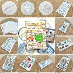 2024 September New Christmas Tree Bookshelf Metal Cutting Dies Scrapbook Embossed Paper Card Album Craft Template DIY Handmade