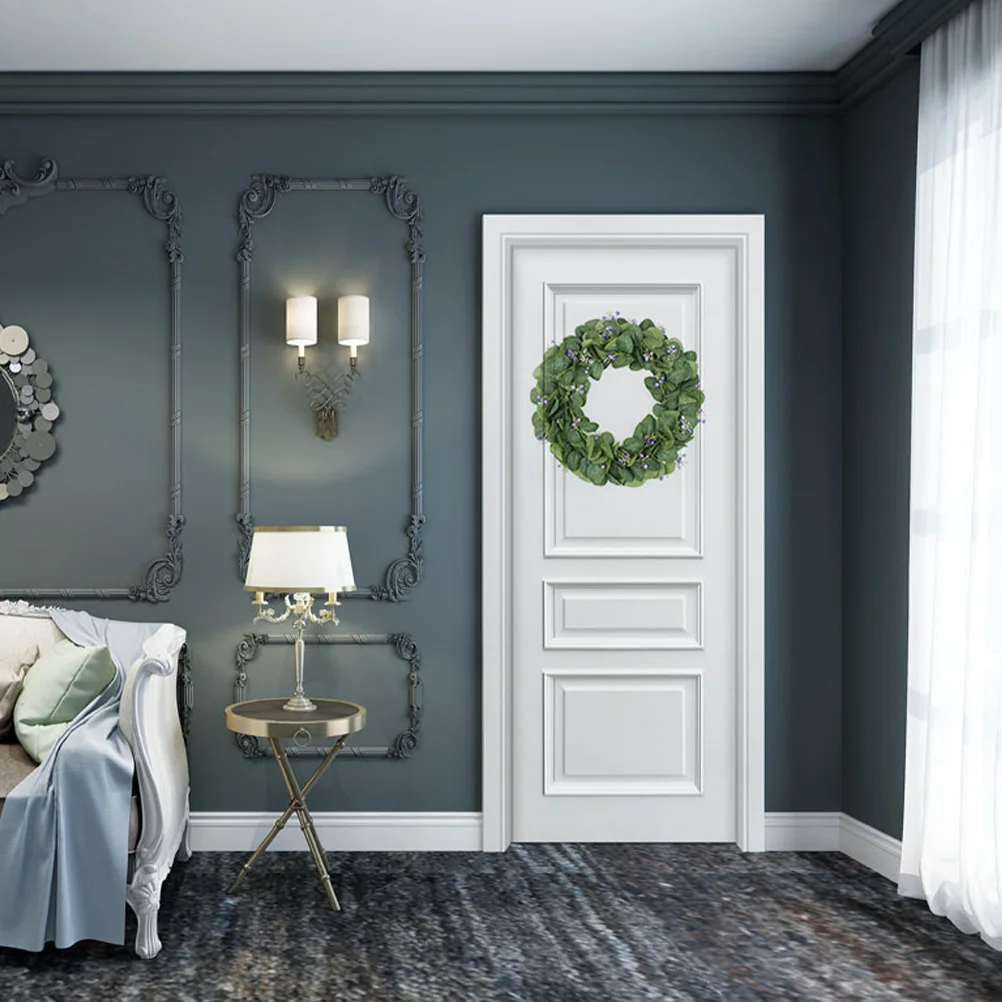 

Emulation Leaf Garlands Solid Stable Simulation Wreath Wedding Party Door Hanging Christmas Wall Decoration Emulation Wreath
