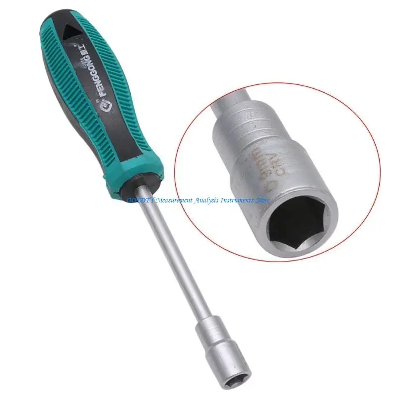 367D Screwdriver Nut Key Nutdriver Tool 7/8/10mm Screwdriver Professional Durable