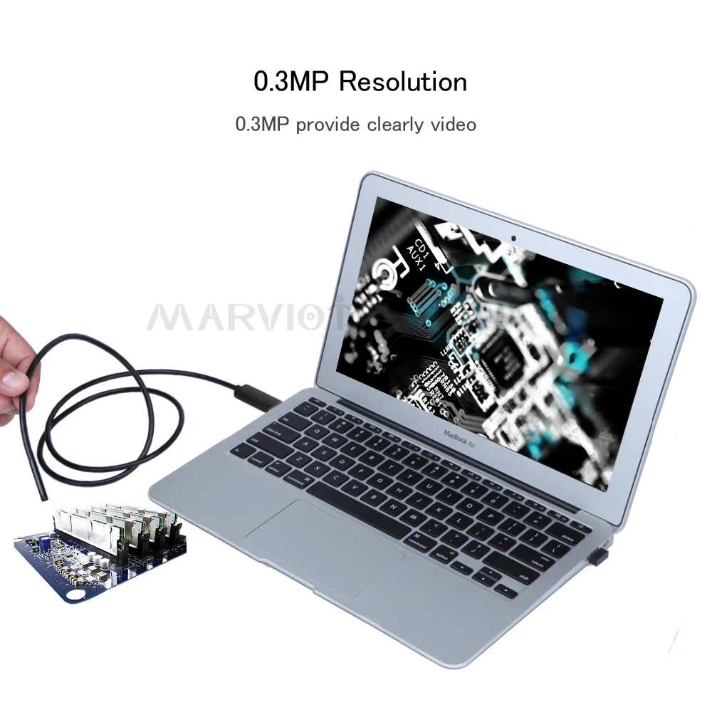 7mm WiFi Endoscope Camera HD Waterproof USB Inspection Borescope Camera Wifi for IOS Android PC Notebook Endoscope For Iphone