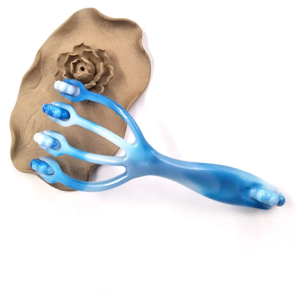 

Handheld Four Claws Roller Massager for Neck Head Back Foot Leg Body Relaxing Massage Tool Stimulate Reflection Points