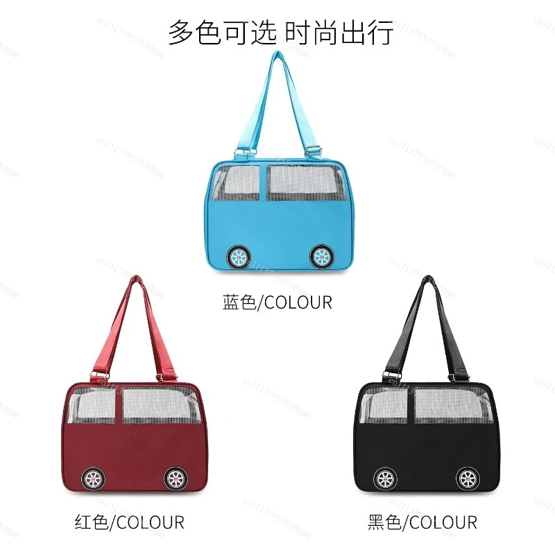 Multifunctional Large Capacity Pet Carrier Bag Breathable Portable Shoulder Bag for Cats Dogs Outdoor Travel