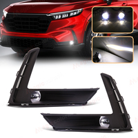 LED Fog Lamp For Honda CRV CR-V 2023-2024 Front Bumper Fog Light with Bulb Switch Head Daylights Car Accessories 12V