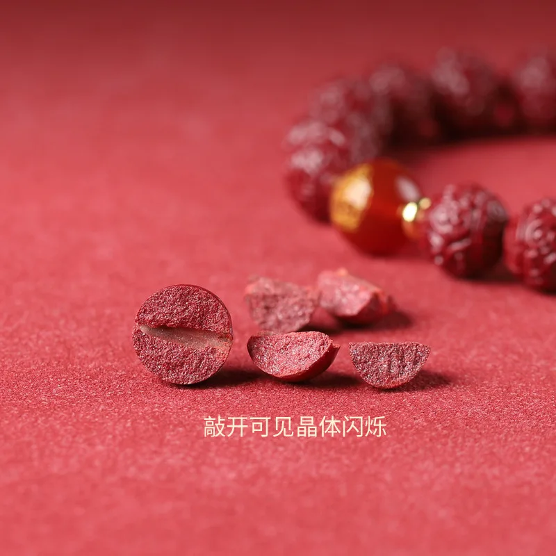 Authentic Women, Featuring A Patterned Bead Design; Natural, Unrefined Purple Bracelet Men