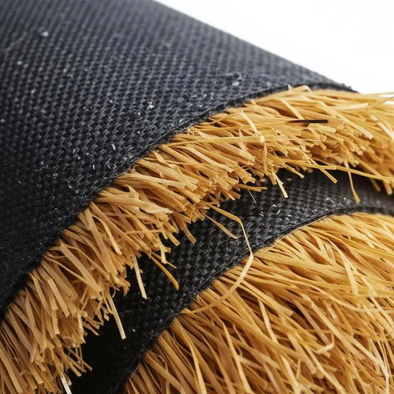 

Synthetic Straw Roof Covering 1.6 x 19.7 ft For Patio Pool Beach, Palapa Hut Decoration Tropical Hawaiian Party Themed Ornament Roll Plastic Material Multi-layer Design Realistic Texture Appearance
