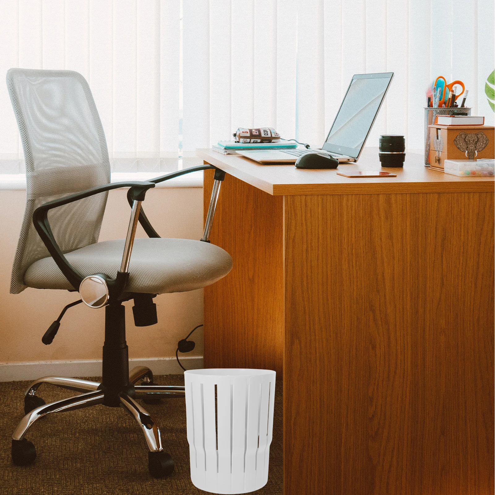 

Small Garbage Can Open Trash Cans Living Room Contemporary Wastebasket Office Bin