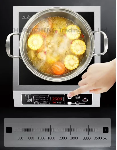 220v 3500W Induction Cooker High-power Stir-frying Button commercial electric cooker canteen induction cooker  stoves