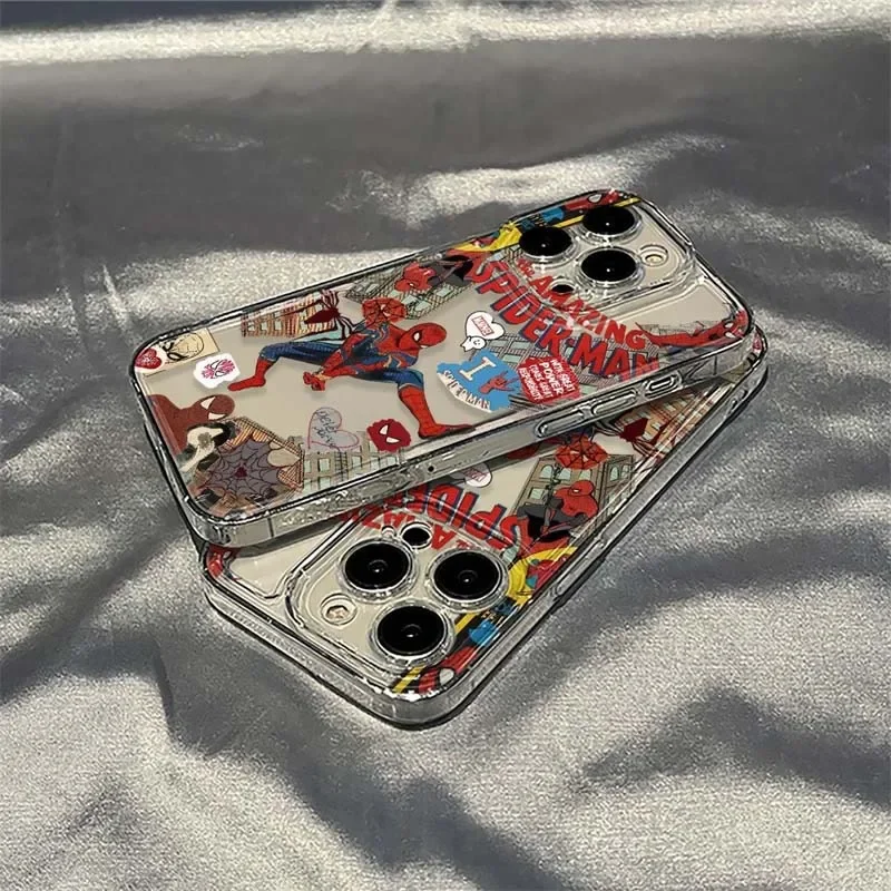 Marvel Spider Man A55 Lovely Phone Case For Samsung Galaxy A15 A54 5G A16 A35 A25 A56 A36 A26 S25 S24 Ultra S23 FE S21 S22 Plus - náhled 6