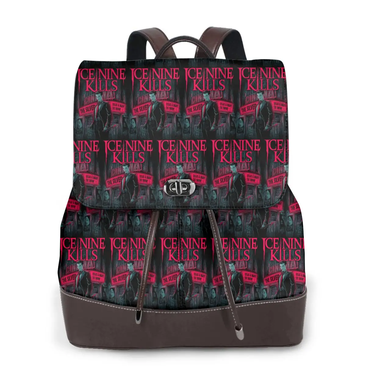 ice-nine-kills-the-silver-scream-by-grave-bookbag-school-student-bags-hiking-travel-daypack-for-women-fashion-derma-backpack