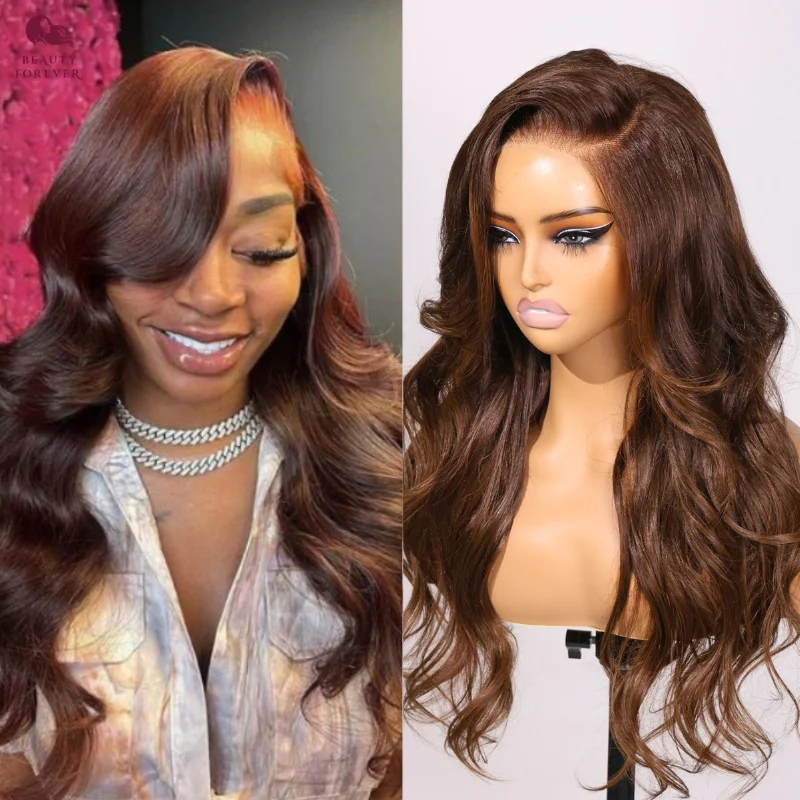 

Clearance Sale Dark Brown Loose Wave Wear and Go Glueless Wig Remy Human Hair 7x5 Pre Everything Lace Front Human Hair Wig 180%