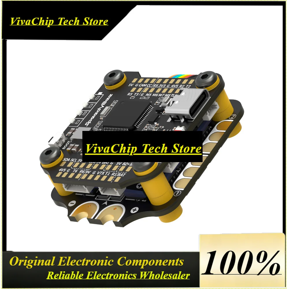 VivaCSSpeedyBee F7 V3 BL32 50A 30x30 Stack Compatible With INAV And BF And Emuflight Wireless Firmware Flasher