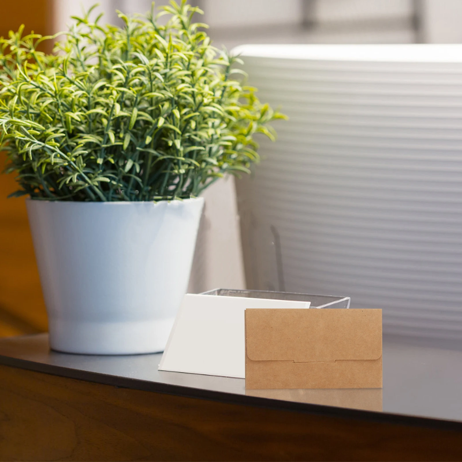 

30Pcs Desktop Cards Holder Business Card Organizer Box for Office Home Use Multi-Function Card Box Easy to Clean