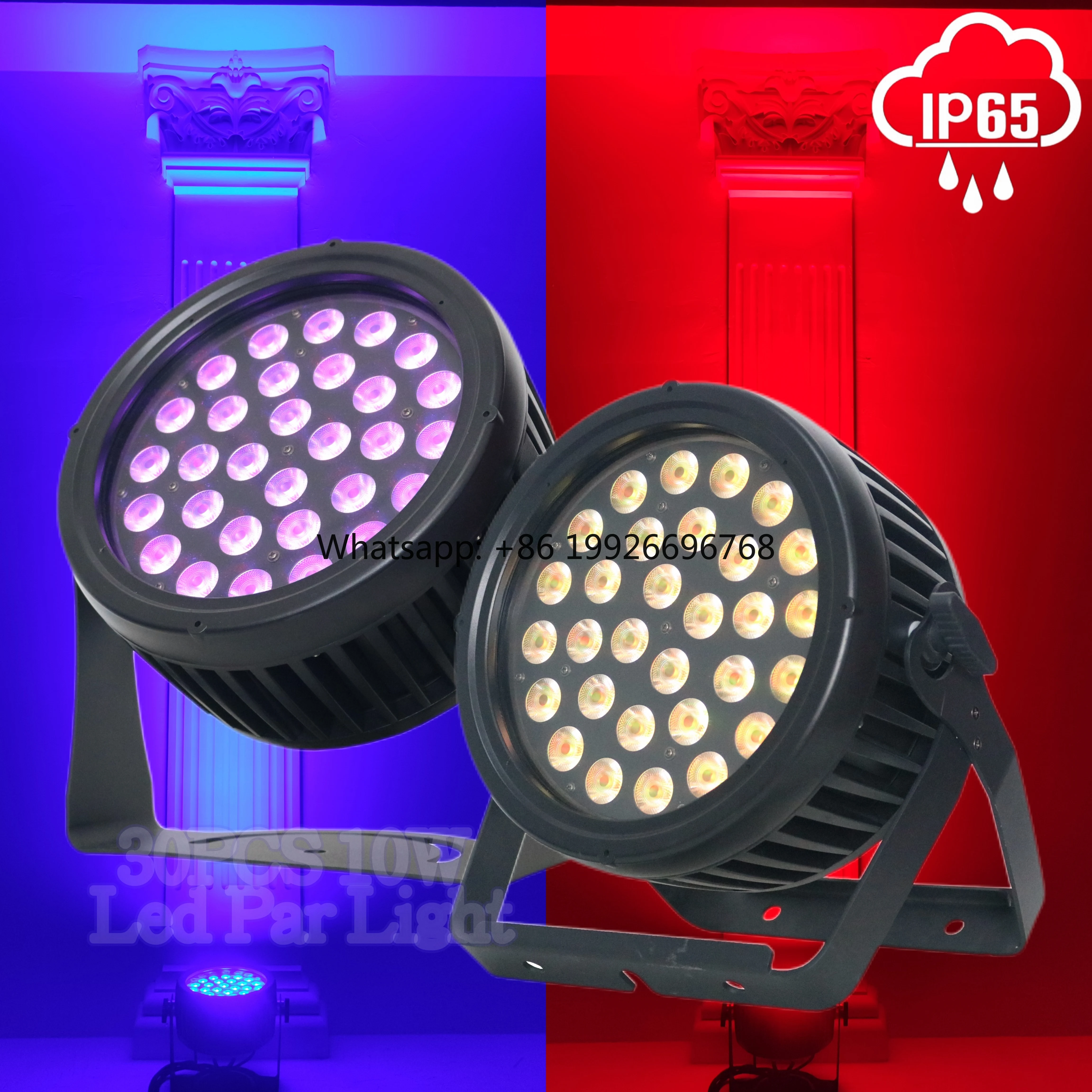 

Popular Product Waterproof IP65 30x10W RGBW 4in1 Outdoor LED Par Light for Bar Party Dj Club Stage Lighting Equipment