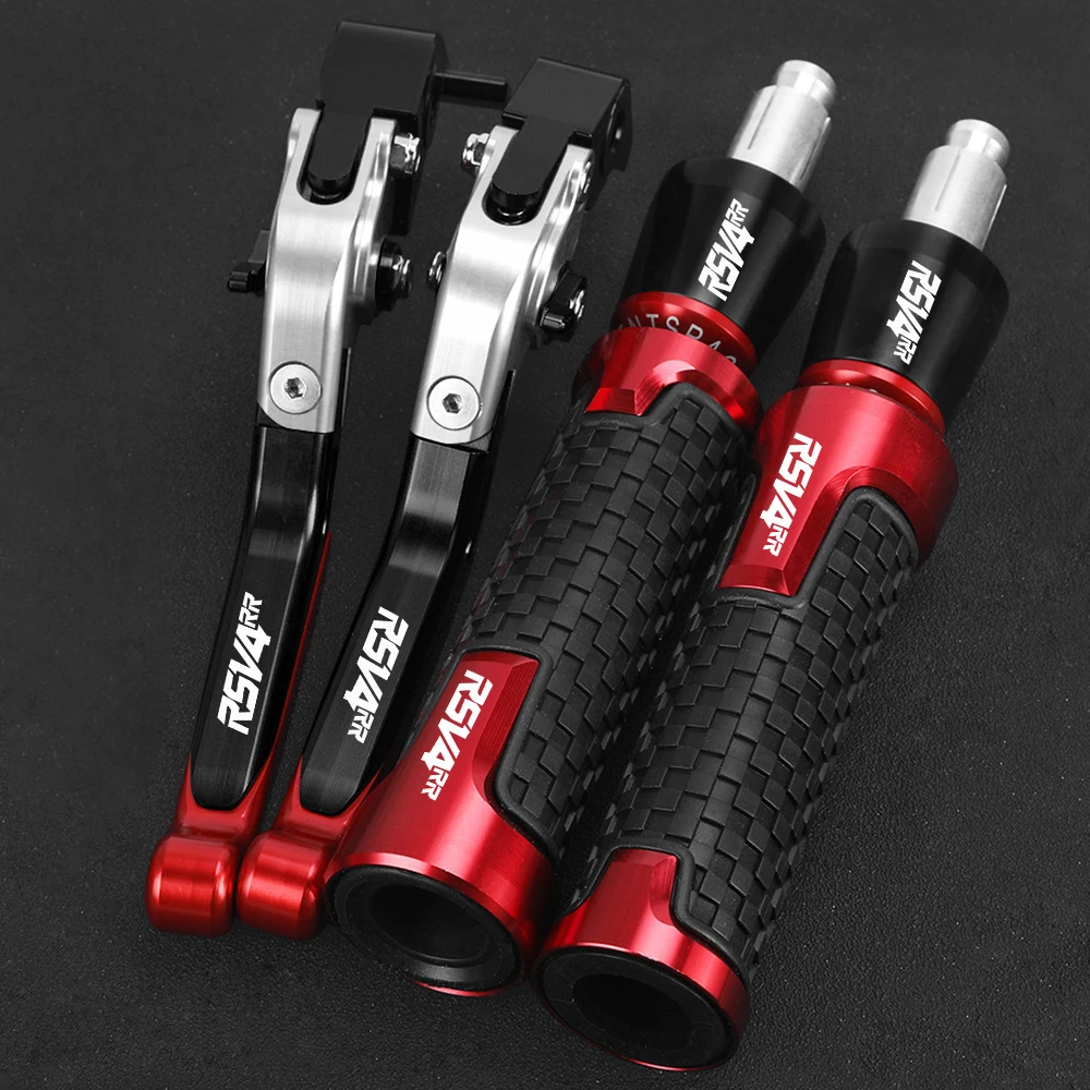 

FOR Aprilia RSV4RR 2009-2012 2013 2014 2015 2016 2017 2018 2019 RSV4 RR Adjustable Brake Clutch Lever Handlebar Handle Bar Grips