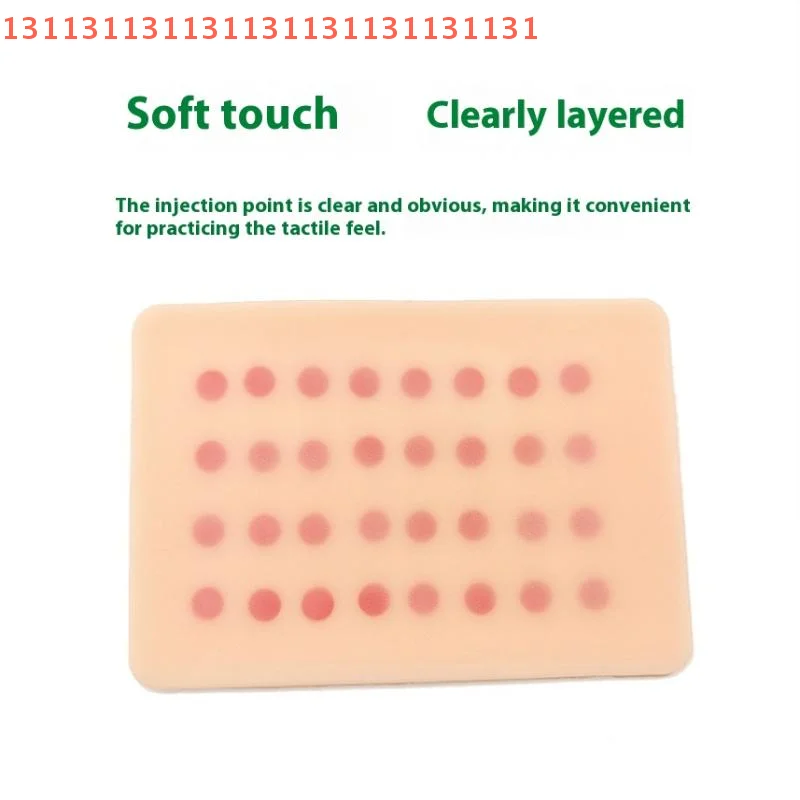 لوحة تدريب حقن داخل الأدمة وحدة اختبار الجلد لوحة الممارسة تحت الجلد نموذج محاكاة طبي ممرضة الممارسة #5