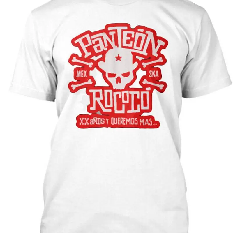 Panteon Rococó 20 años Mex Ska Xx Anosy Queremos camiseta hecha en EE. UU. S a 5XL