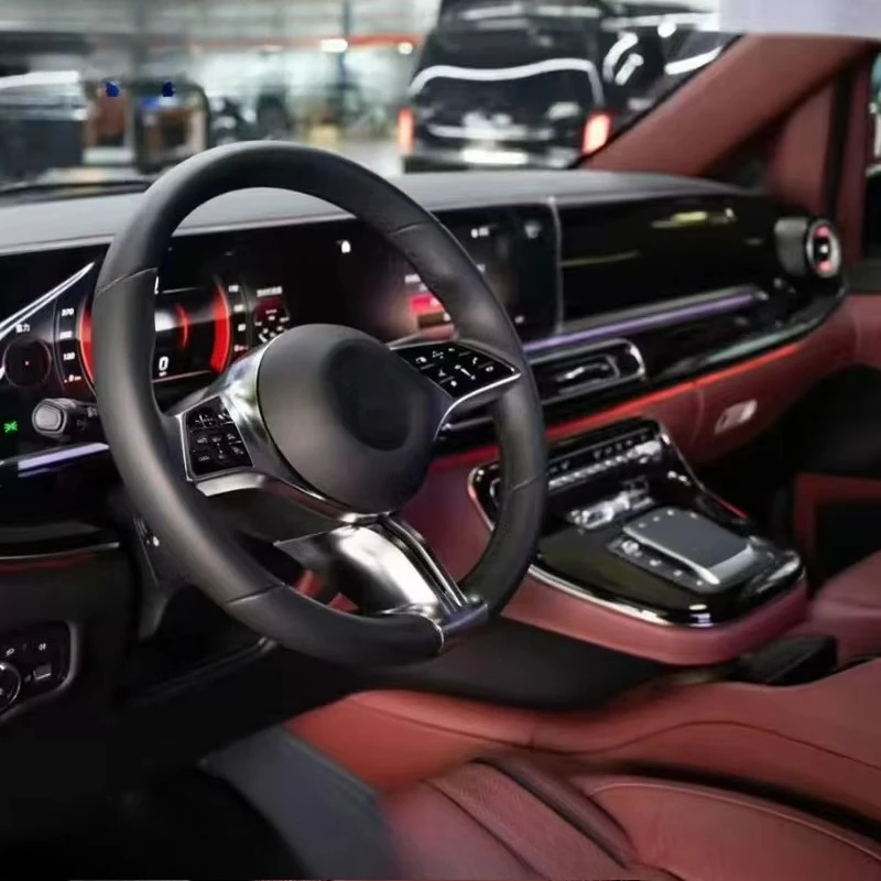 RS S-Class W221/W222 to W223 Interior Upgrade Kit with Center Console (PP Material Luxury Style)
