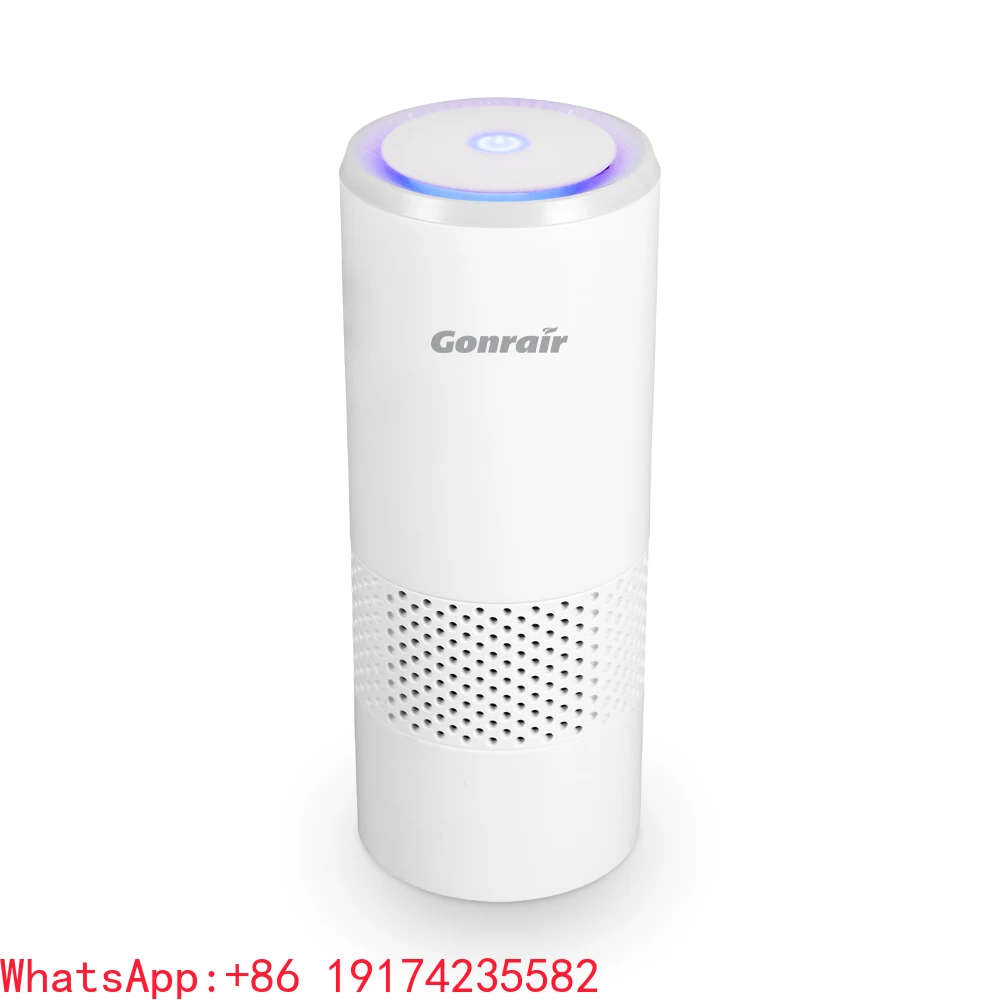 

New USB Charger Mini Portable Car Air Purifier Travel Vehicle Air Cleaner