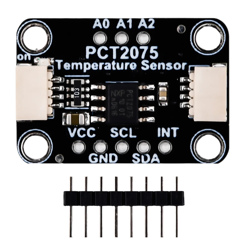 

PCT 2075 Модуль датчика температуры I2C Модуль датчика температуры QT / Qwiic PCB