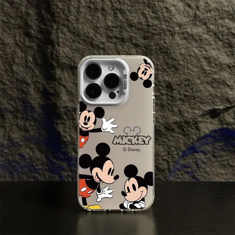 Disneys Mickeys Minnies Mouses Cute Phone Case For iPhone 15 14 13 12 11 Pro Max 7 8 Plus XR XS MAX Y2K Anti Fall Back Cover