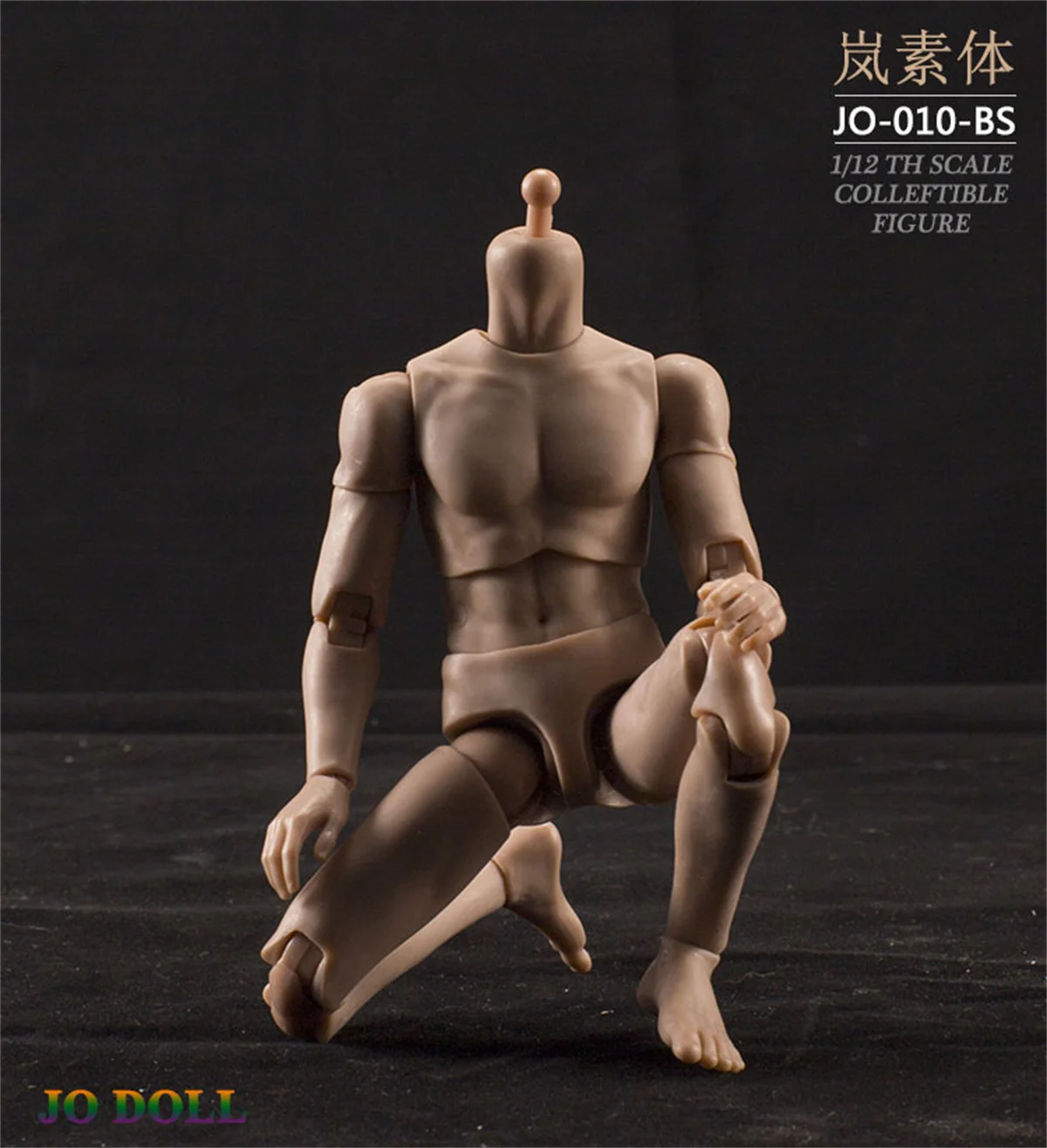 

Man Body Muscle Strong JIao DOll 1/12 Scale Male Super Flexible Joint JQ- 010 -BS YS Sutan Normal Model for 6 "Actio