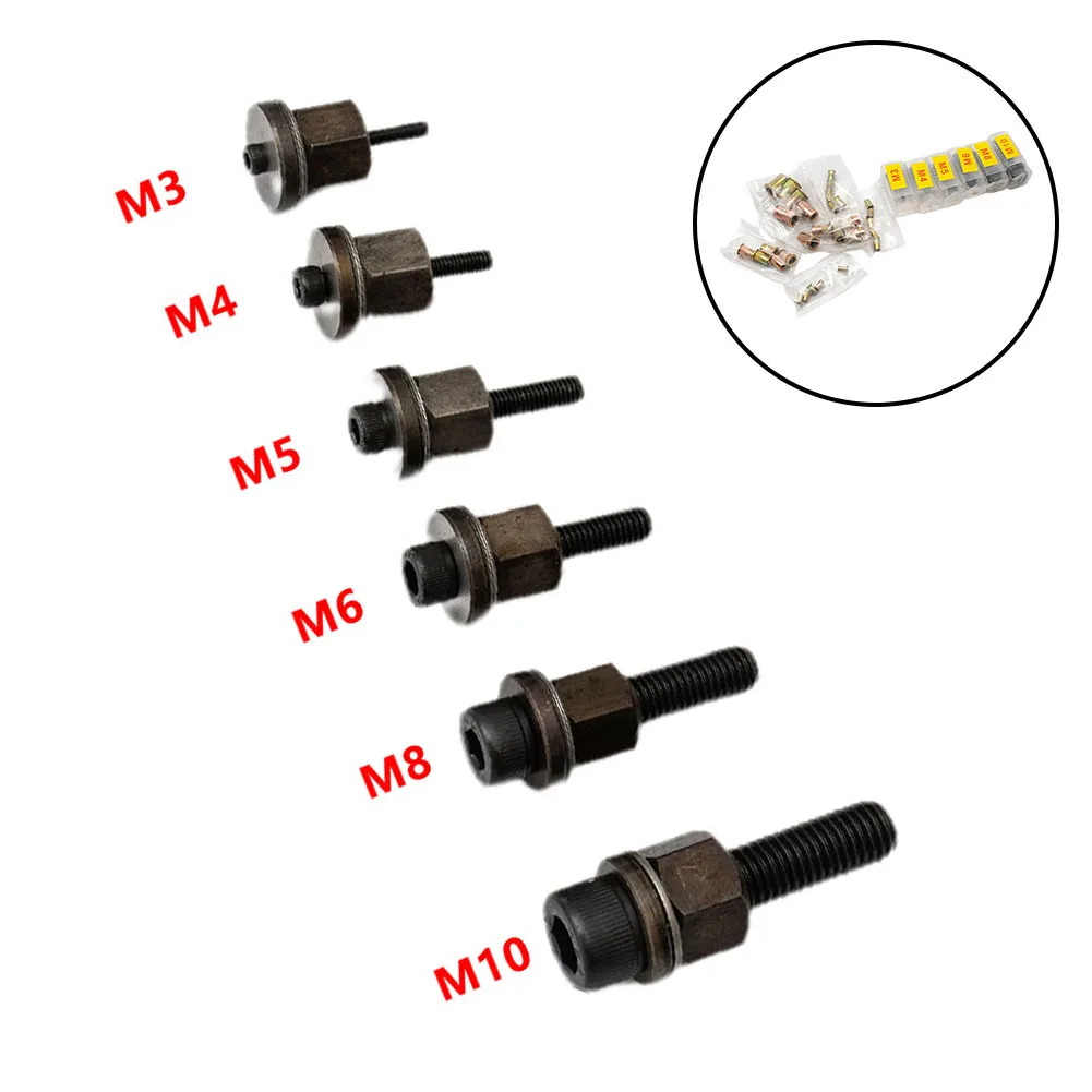 리베터 도구 액세서리, 신뢰할 수 있는 수동 리베터 도구, 보안 너트 설치용 M3 M10 너트와 호환