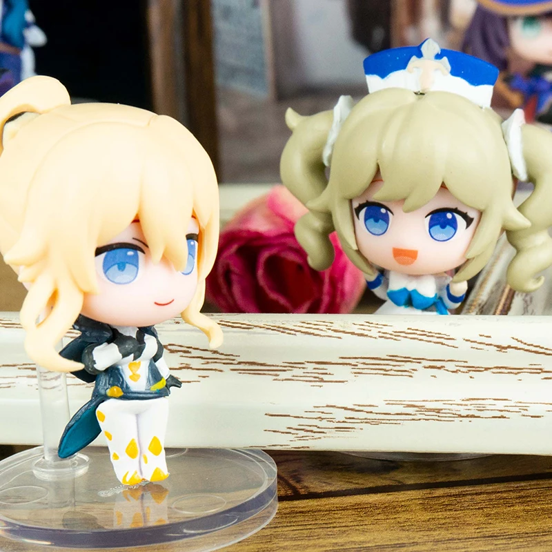 متوفر في المخزون لعبة شخصية جينشين إمباكت الرسمية الأصلية جان كايا ليزا باربرا نويل مونا غاشا PVC المجلد 3