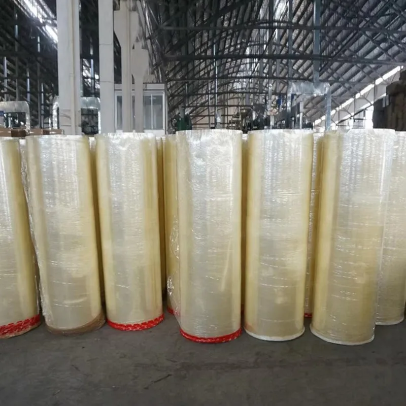 Factory Manufacturing Self Packing Transparent Clear Opp Acrylic BOPP Jumbo Roll Adhesive Tape