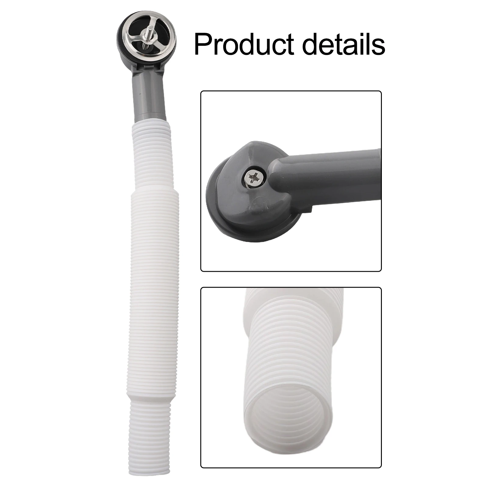 Cabeça redonda do transbordamento da substituição do escorredor da bacia da tubulação de transbordamento para o conector da pia da cozinha acessório de drenagem da cabeça do transbordamento