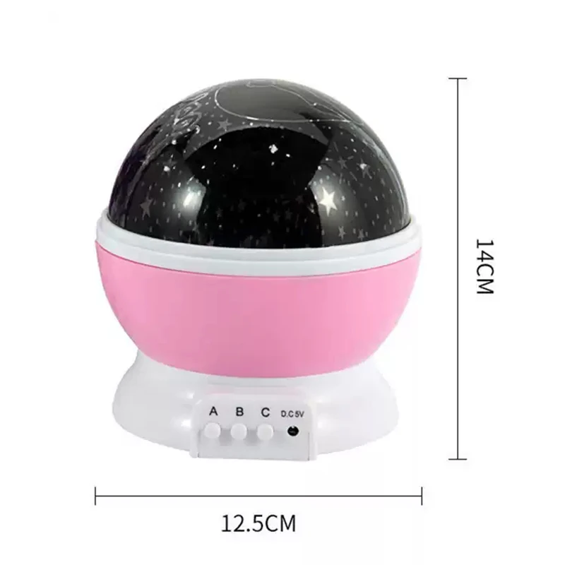 Night Lamp Projector Starry Sky Night Light Projector Baby Lamp Decor Rotating Starry Nursery Moon Galaxy Projector Table Light