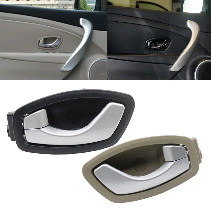 Car Interior Front Rear Left Right Door Inner Handle For Renault Fluence