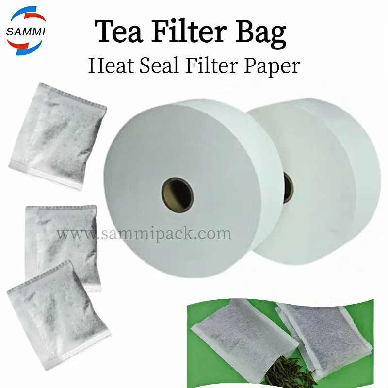 Direct Sale Heat Seal Filter Paper Food Grade Tea Filter Bag Filter Roll Apply To All Kinds Of Automatic Bag Machine