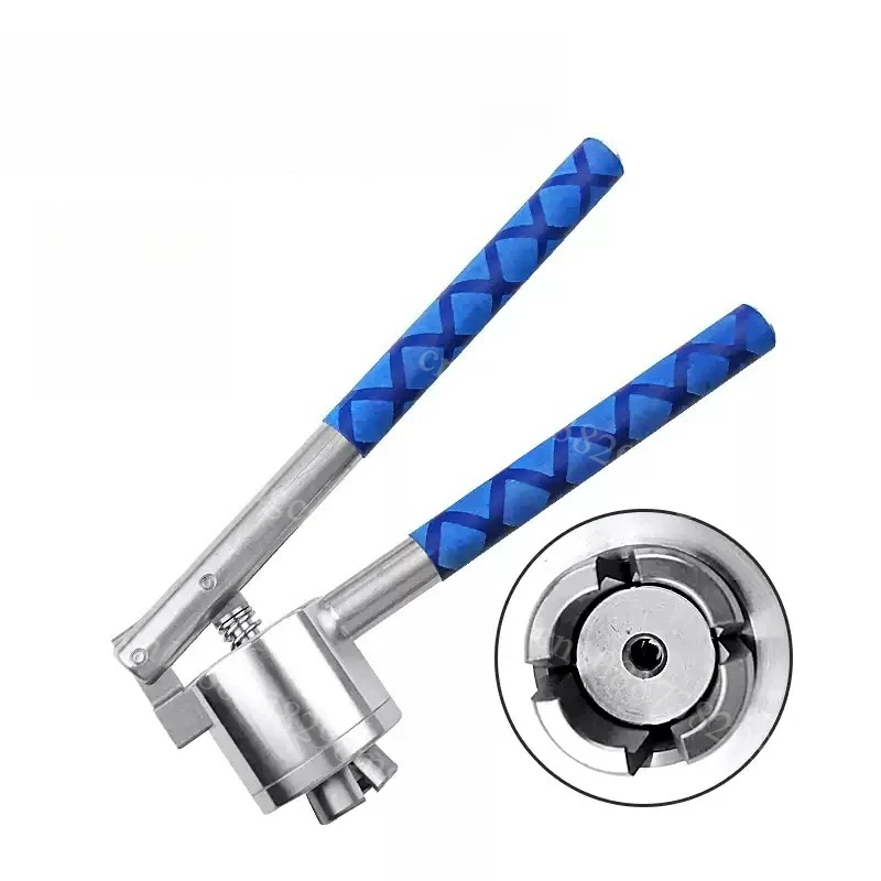 Stainless steel manual perfume bottle spray bottle crimp manual sealing machine, crimp seal