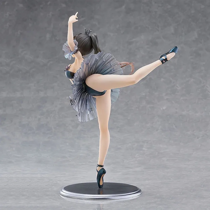 Stock Original WAVE Dream Tech Black Swan Girl PVC 30CM figura de acción de Anime muñecas de modelos coleccionables estatuilla ornamento regalo