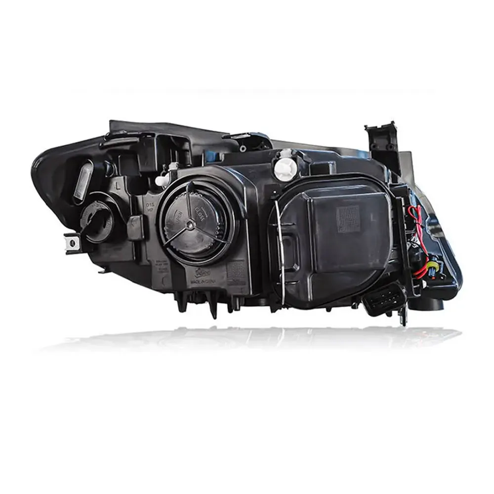 

Pair Car Headlight For BMW X1 E84 F49 2010-2015 Modified LED DRL Angel Eye Front Lamp Assembly Automotive Accessories