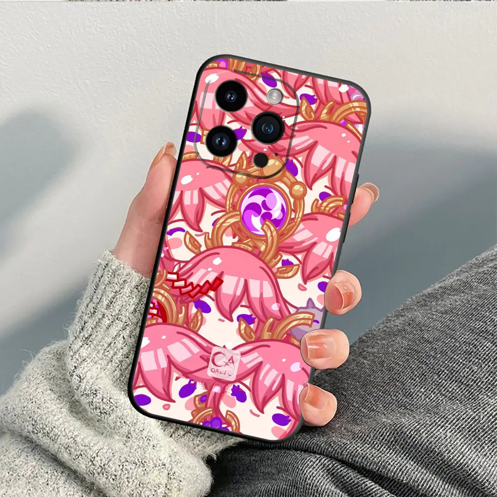 

Anime Genshin Impact Card Phone Case For Infinix TECNO POP SPARK SMART 6 7 8 9 10 CAMON 40 30 30S 16 17 20 20C 30C Go Pro Case