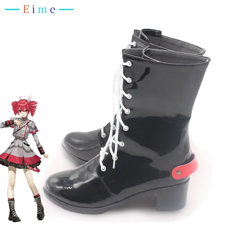 Teto Cosplay Schuhe Halloween Karneval Stiefel PU Leder Schuhe Cosplay Requisiten Nach Maß