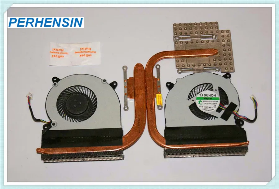 FOR ASUS N550J N550Jv Series Thermal Heatsink With Fans 13NB00K1AM100-1  13N0-P9A070