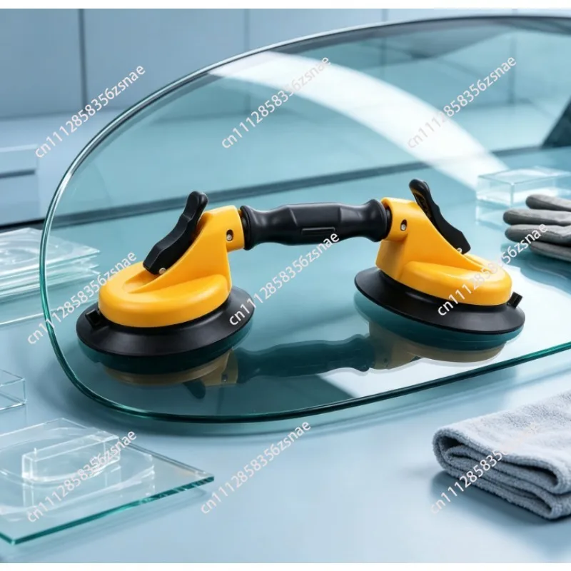 double‑claw-rubber-suction-cup-145cm-45kg-suction-automotive-curved-windshield-glass-extractor