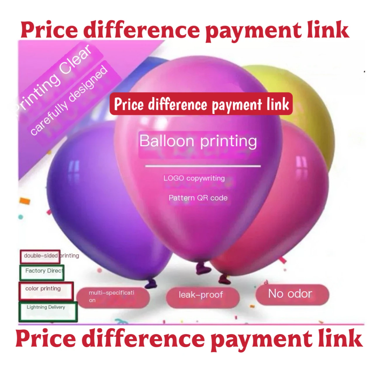 

Additional Pay on Your Order Shipping Cost Freight Cost Price Difference Compensation Link E-commerce Operation Expert