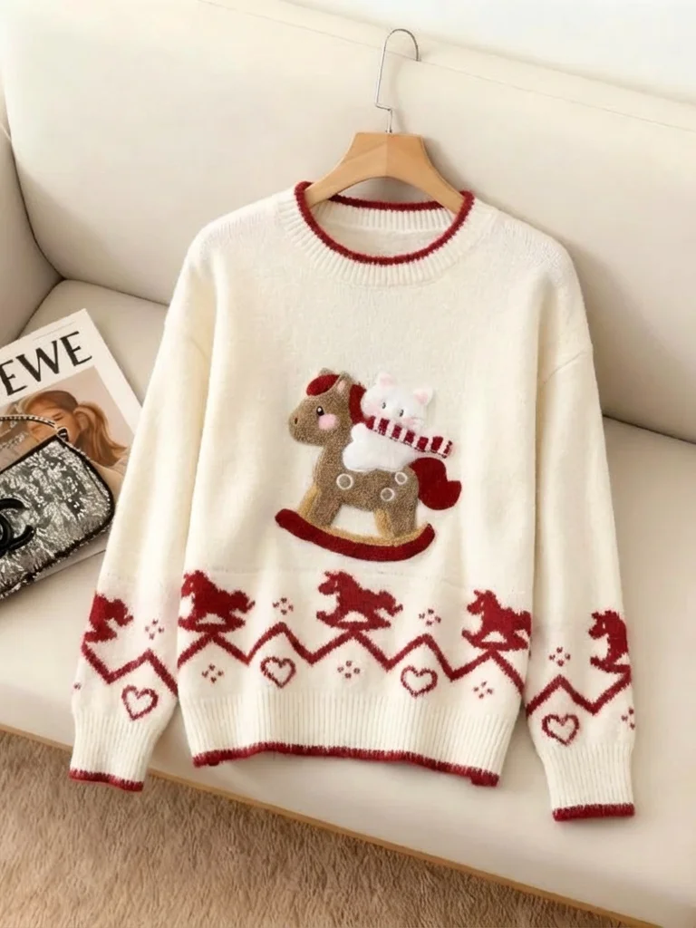 

Уникальный супермилый вязаный свитер на одно плечо для женщин, весенний, большого размера, свободный, в стиле оверсайз, с декоративным узлом