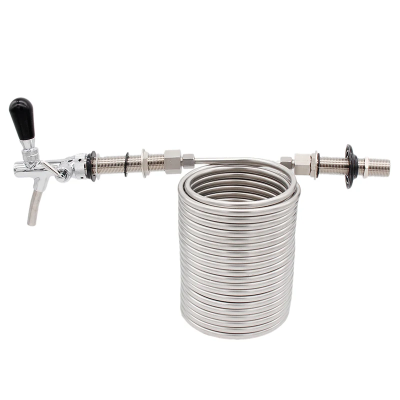 

Create your own 50 'coil single adjustable flow control faucet, homemade draft beer box