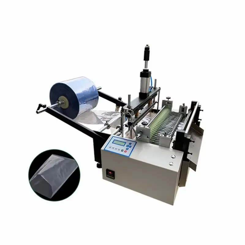 Microcomputer Fully Automatic Heat Sealing and Cold Cutting Plastic Bag Making Machine