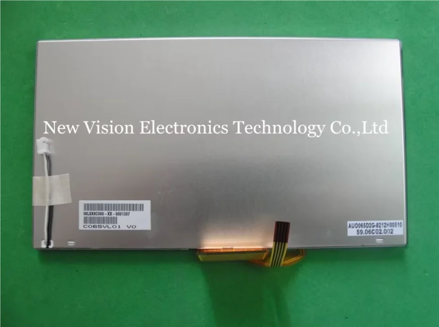 C065VL01 V0 C065VL01V0 العلامة التجارية الجديدة الأصلي 6.5 "شاشة الكريستال السائل مع محول الأرقام بشاشة تعمل بلمس لسيارة لتحديد المواقع والملاحة ل AUO
