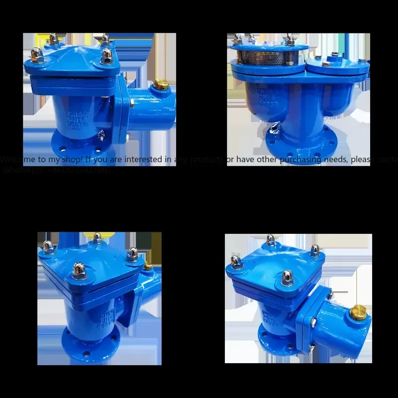 Ductile iron flange valve double ball double hole design, suitable for water media prepared around the world