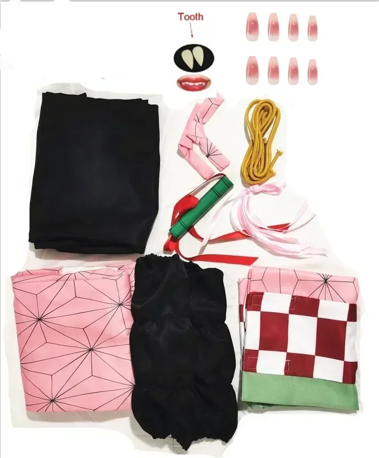 أزياء كامادو نيزوكو التأثيرية الجديدة لعام 2025، كيمونو، كيميتسو نو يابا، بيروكي، الزي الرسمي، الهالوين، النسائي، الرضع