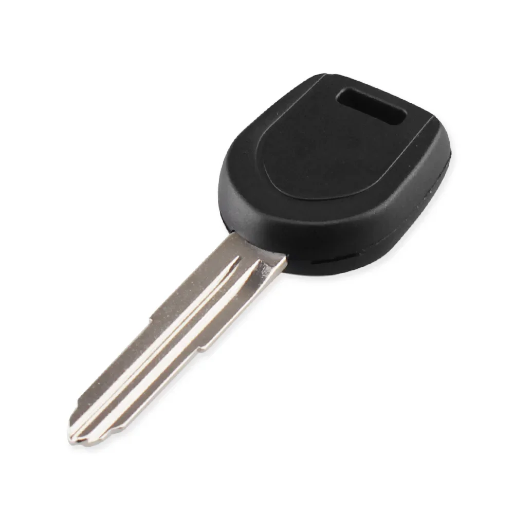 KEYYOU-hoja derecha/izquierda para Mitsubishi Colt Outlander Mirage Pajero sin Chip, transpondedor de coche, funda de llave remota, carcasa fob