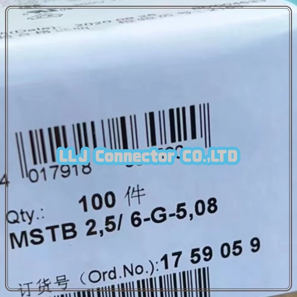 10 шт./лот MSTB2.5/6-G-5.08 1759059 Разъем Электронные компоненты