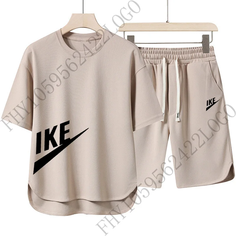 

Male youth / Summer new style comfortable and breathable - for sports and playing - short-sleeved T-shirt and shorts set